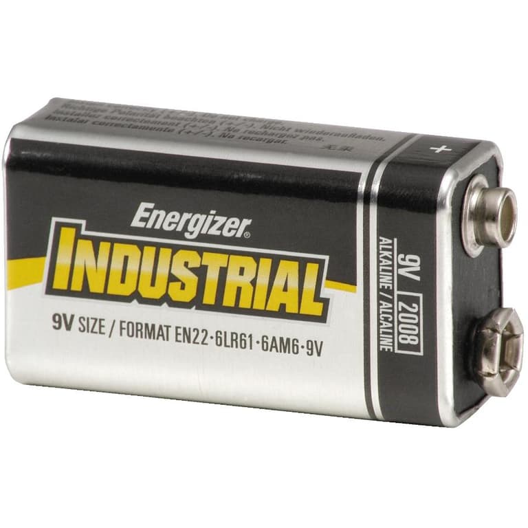 Energizer 12 Pack Industrial Alkaline 9 Volt Batteries Home Hardware
