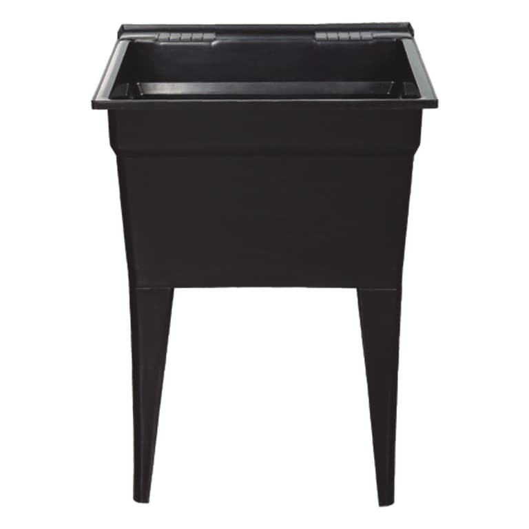 TECHNOFORM 22" x 24" Black Polypropylene Laundry Tub Home Hardware Canada