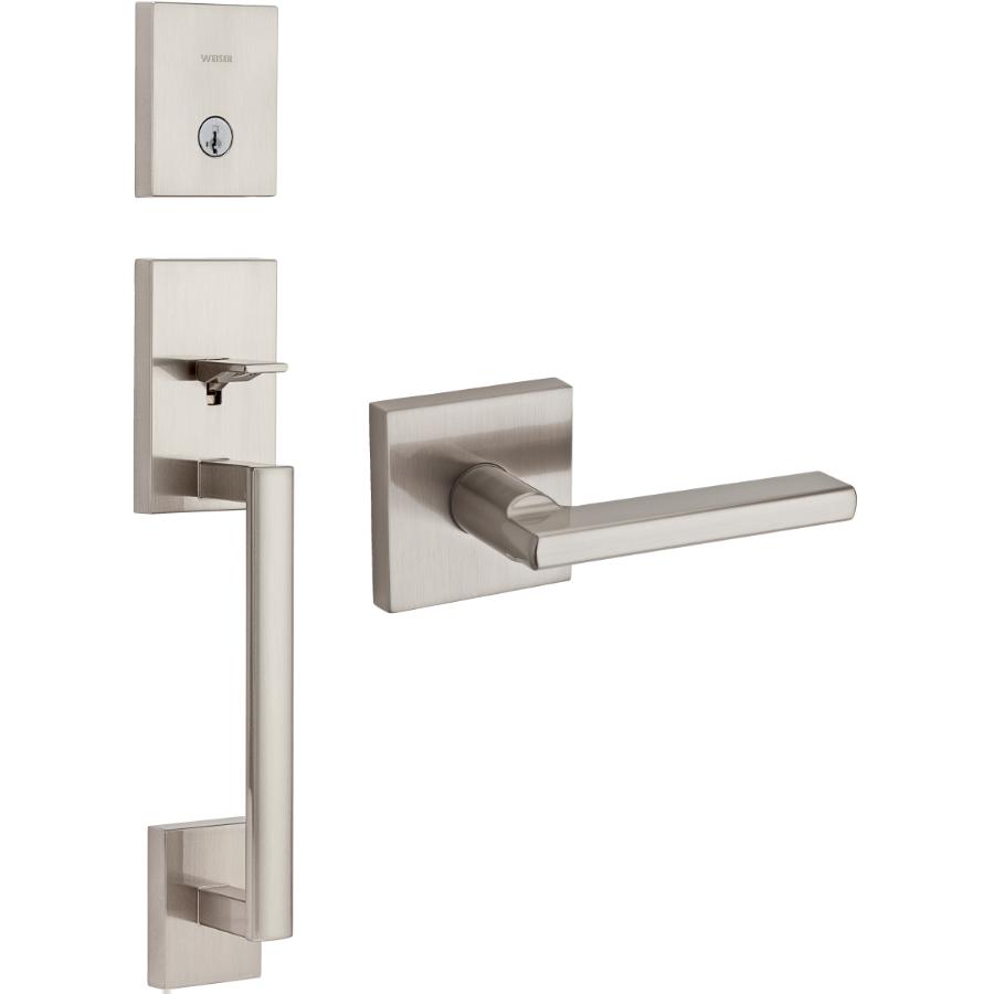 WEISER LOCK Satin Nickel San Clemente / Halifax Smart Key Entrance