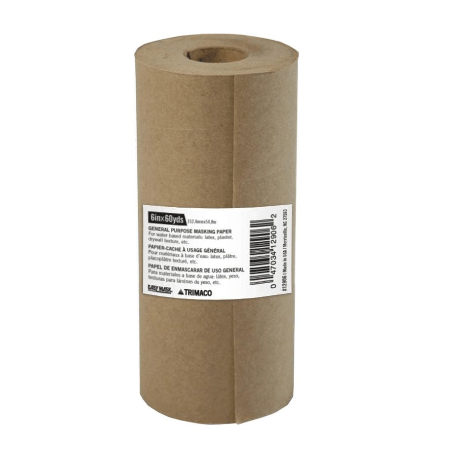 EASYMASK Masking Tape,Kraft Paper,Tan,3" Brown 329400 