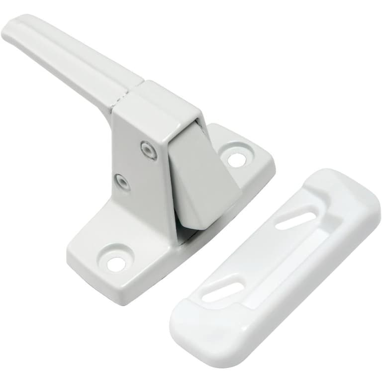 Ideal Security White Inside Screen Door Handle Home Hardware