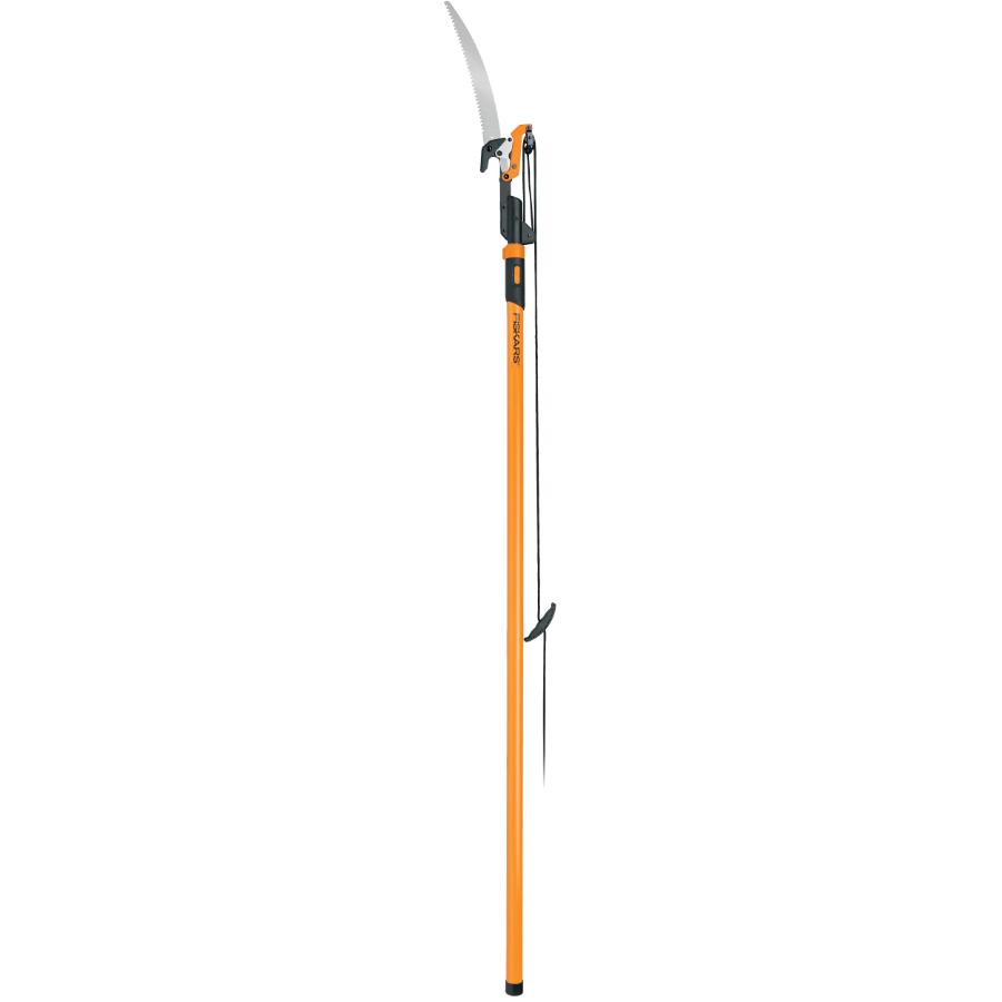 thumbnail image 2 of VEVOR Manual Pole Saw Extendable Tree Pruner 7.3-27 Ft Fiberglass Pole Scissors 2 of 14
