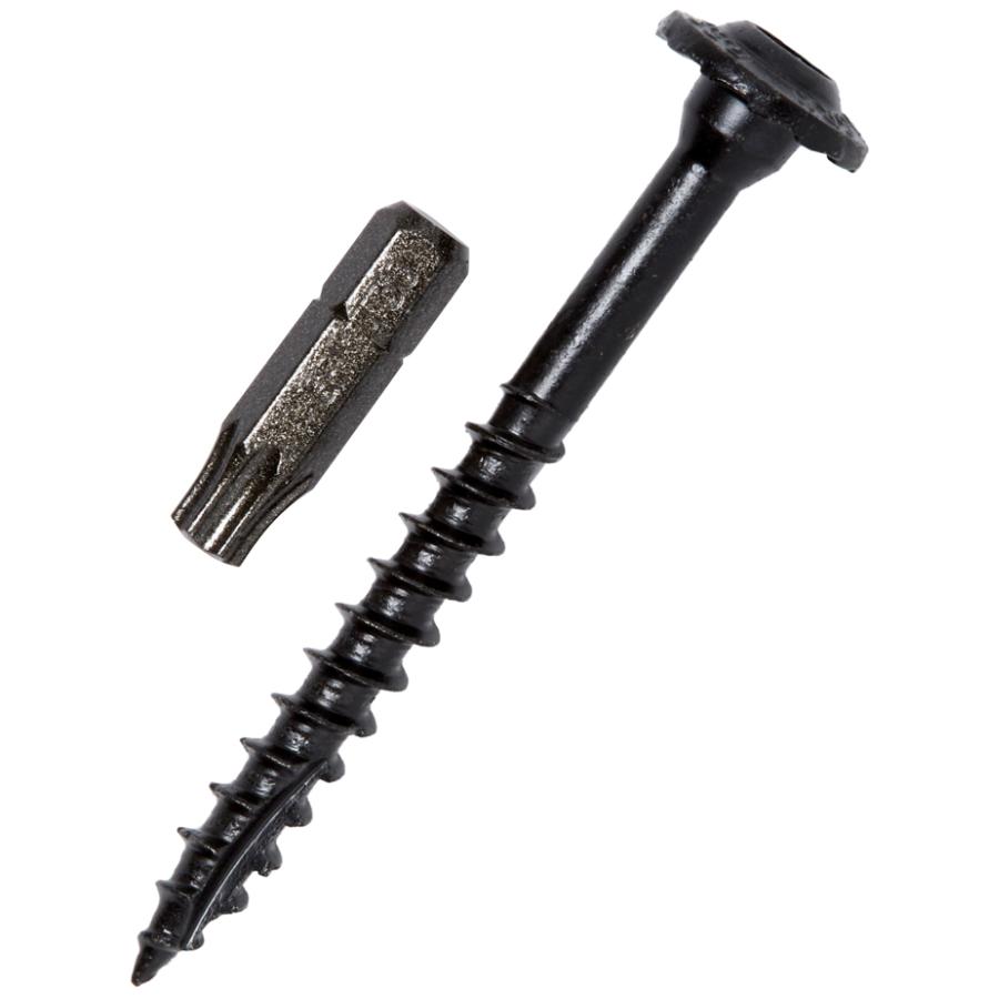 GRK RSS Rugged Structural Screws – 5/16 X 2-1/2 Inch, 100-Pack, Self-Tapping With Zip-Tip, Climatek Coating, Lag Screw Alternative For Hardwood & Metal