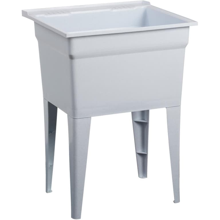 22" x 24" Single Heavy Duty Granite Colour Polypropylene Laundry Tub Home Hardware