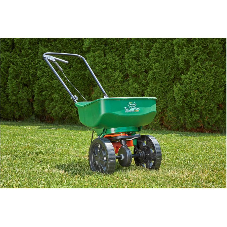 SCOTTS Turf Builder Edgeguard Mini Broadcast Fertilizer Spreader