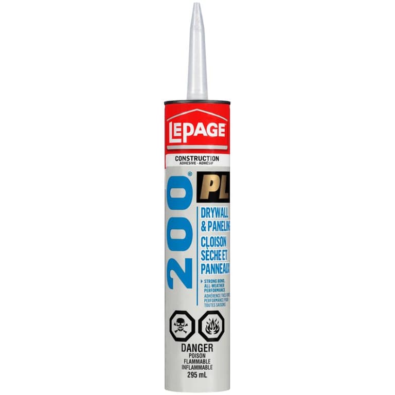 Lepage 295mL PL 200 Premium Multi Purpose Construction Adhesive Home