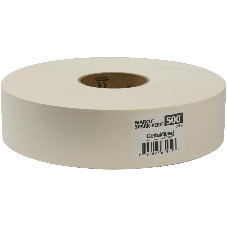 CERTAIN TEED MARCO SPARK-PERF® PAPER 500'x 2-1/16" 161512 QTY=10 Rolls 