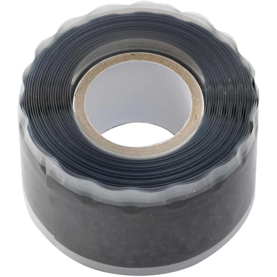 Fast Seal SelfSealing & SelfFusing Silicone Tape Black, 1" X 10'