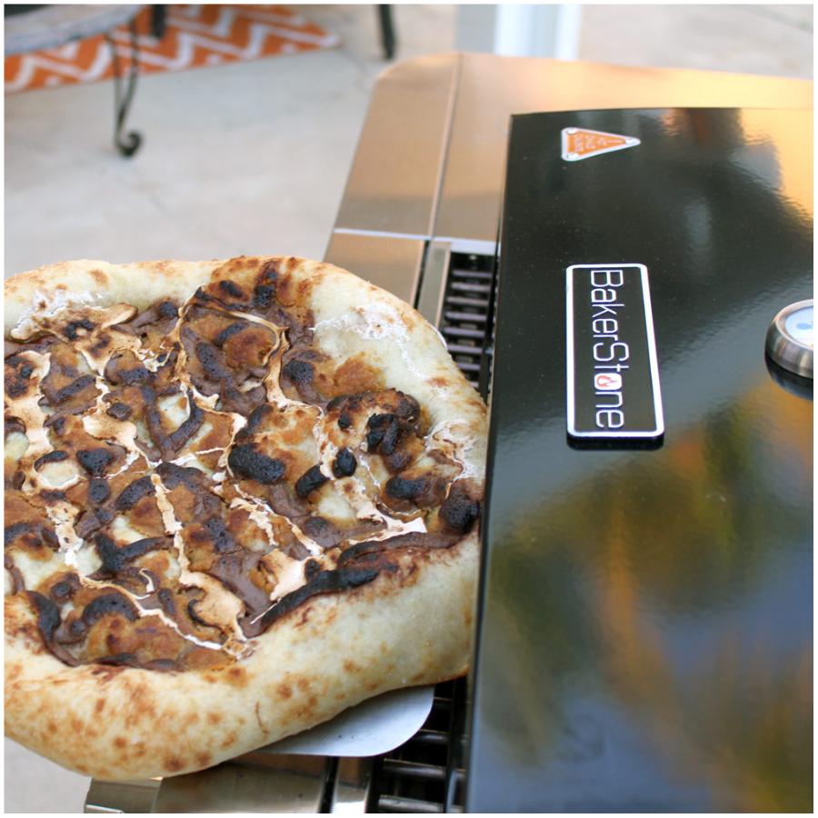 BAKERSTONE Original Series Grill Top Pizza Oven Box Kit Home