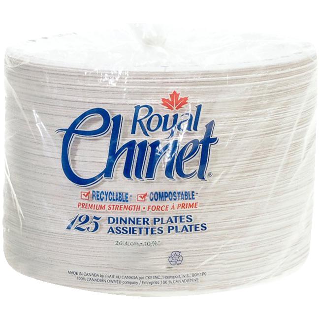 ROYAL CHINET Disposable Paper Dinner Plates Home Hardware