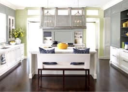 Here's How to paint your kitchen cabinets. thumb
