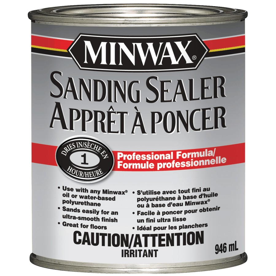 Minwax 946ml Wood Sanding Sealer Home, Sanding Sealer Hardwood Floors