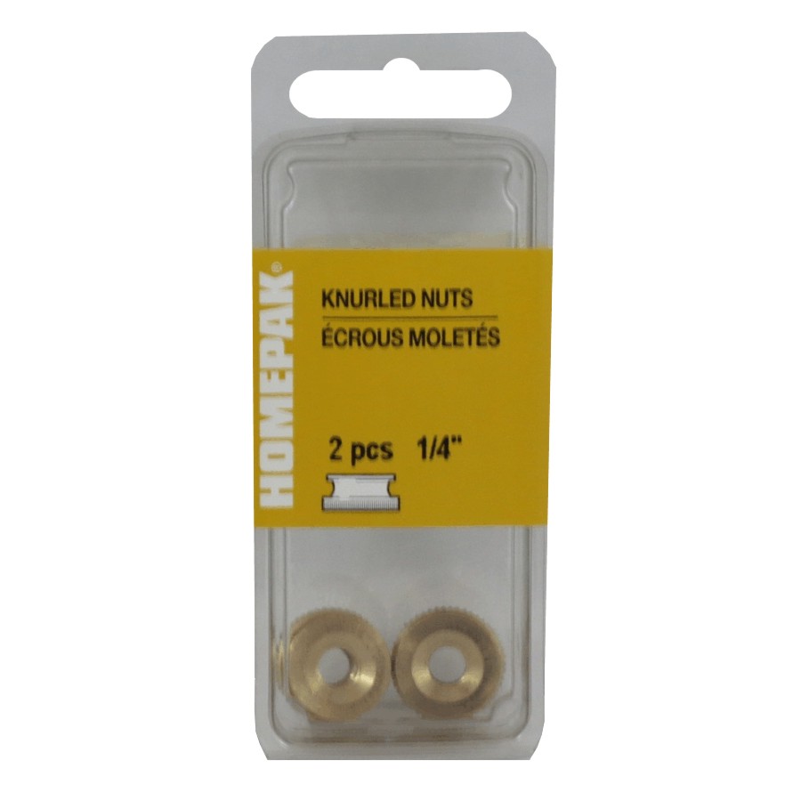 Qty 25 - 1/4-20 Solid Brass Knurled Thumb Nuts (UNC Thread) - Decorative Hardware 3 thumbnail image
