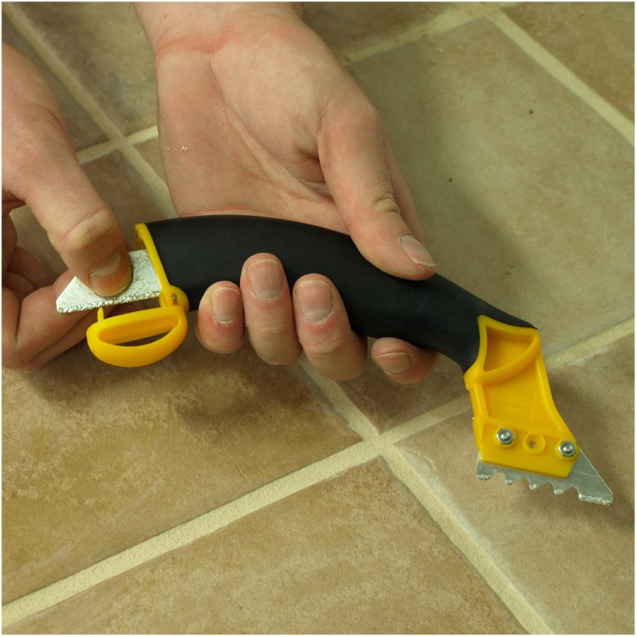 Tungsten Carbide Grout Saw GROUT REMOVER RAKE WTH TUNGSTEN CARBDE TPPED ...