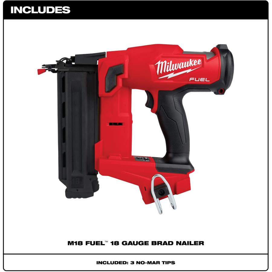 MILWAUKEE M18 Fuel 18 Gauge Cordless Brad Nailer Home Hardware