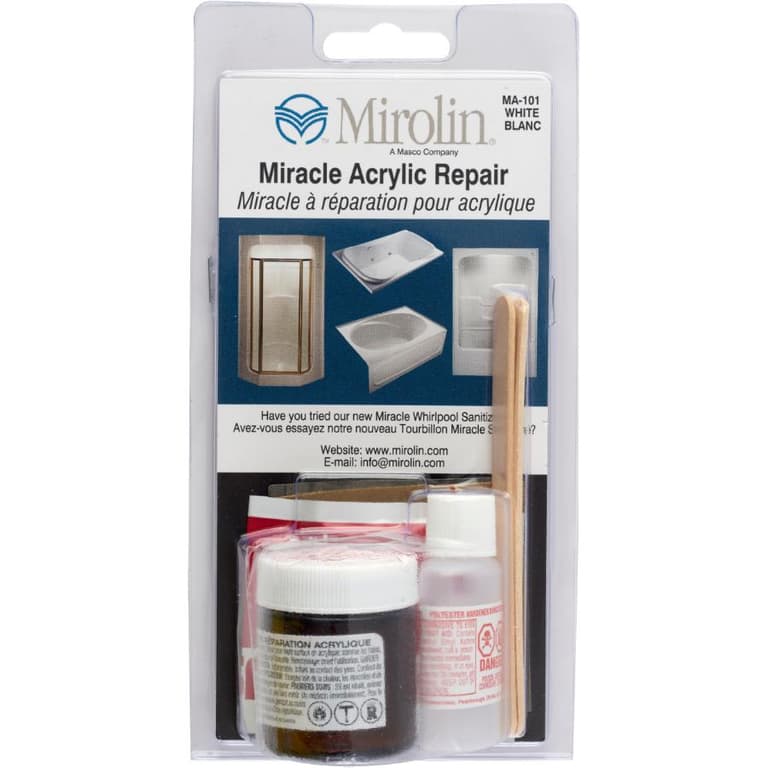 Mirolin White Tub And Shower Repair Kit Home Hardware