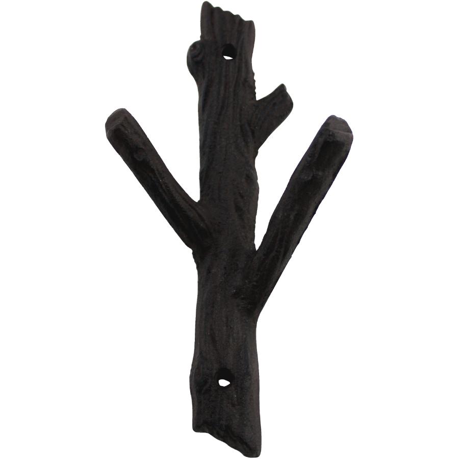 Buy Cast Iron Branch Wall Hook - Wall Rack - Wall ed Coat Hook - Vintage,  Rustic, Decorative - with Screws and Anchors - 12.7 cm Long- Set of 3  Online at desertcartZimbabwe