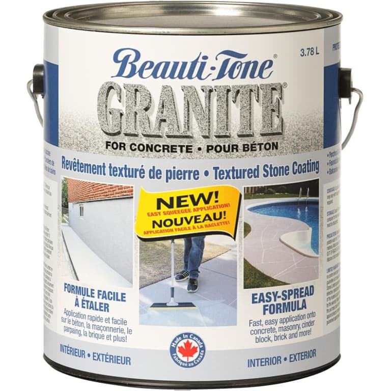 BEAUTITONE 3.78L Anvil Granite Spread Stone Coating Home Hardware