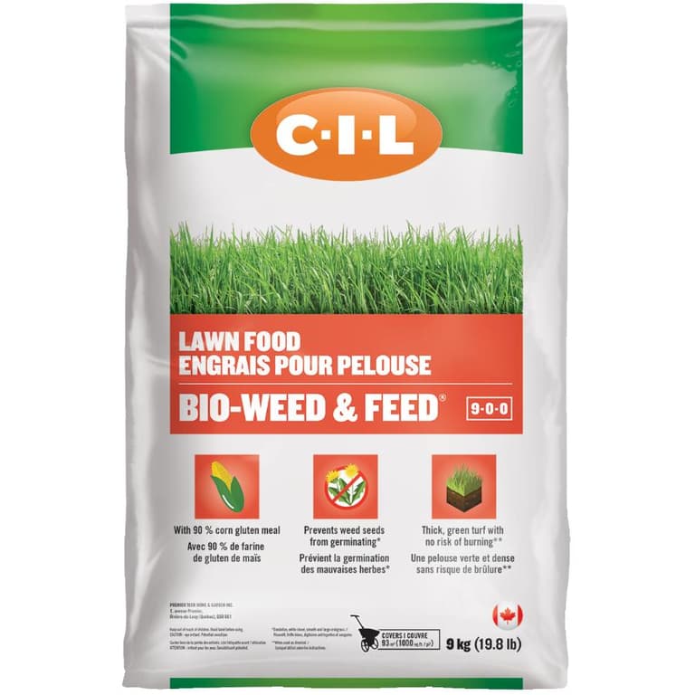 Gluten de maïs 9-0-0 - CIL bioherbicide et engrais pour pelouse 9kg main image 1
