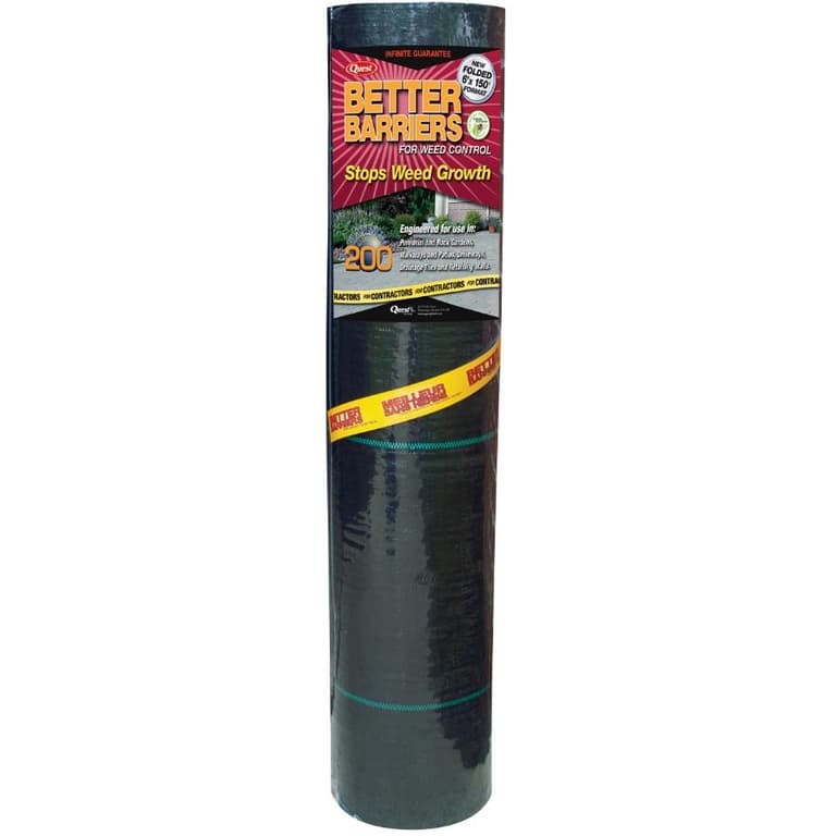6' x 150' Heavy Duty Lifetime Weed Barrier Home Hardware
