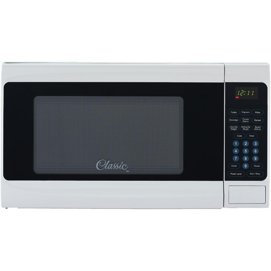 Pifco 20L Kitchen Countertop Microwave Oven White 700W 6 Power Levels Manual 
