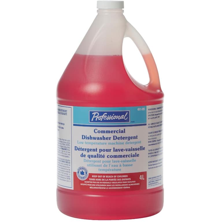 Professional 4L Dishwasher Detergent Home Hardware