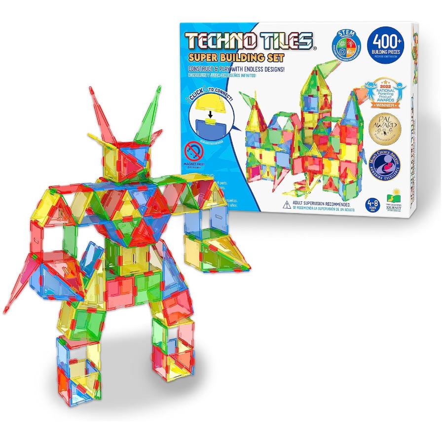 UNIVERSITY GAMES 400 Piece Super Set Techno Tiles | Home Hardware