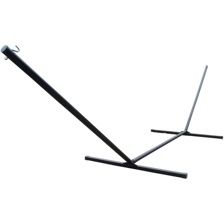 15' Black Steel Hammock Stand, for Spreader Bar - Home Hardware