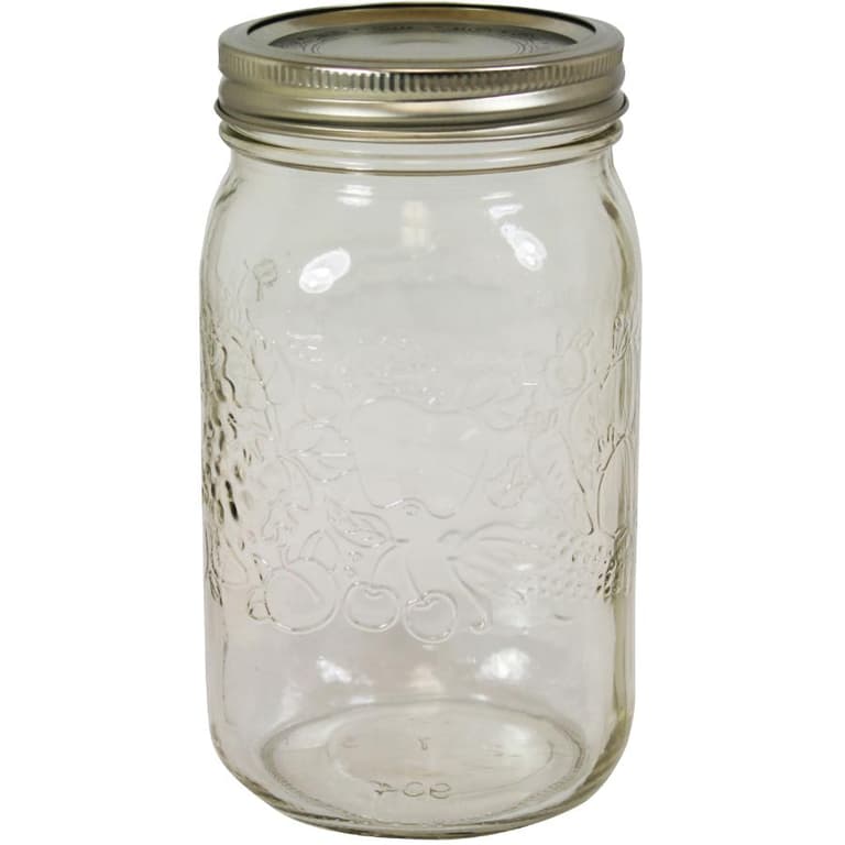 Bernardin 12 Pack 1L Wide Mason Jars Home Hardware