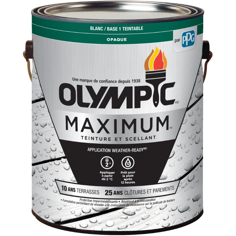 Honey gold stain olympic maximum stain and sealant reviews Olympic Maximum 1 gal Canyon Brown Transparent Exterior Stain and Sealer in One Low VOC 56505A-01