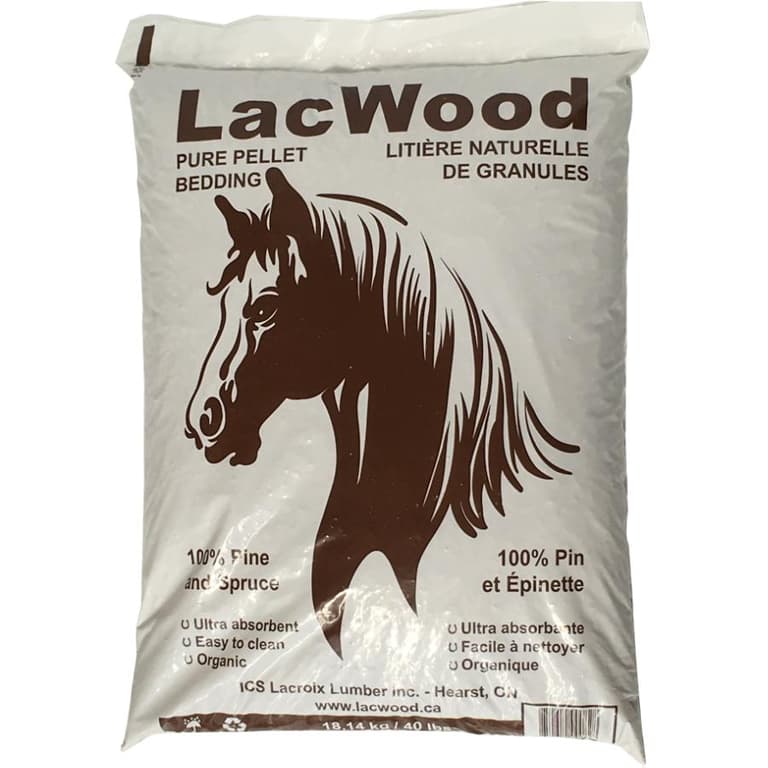 Lacwood 40lb Bedding Wood Pellets Home Hardware