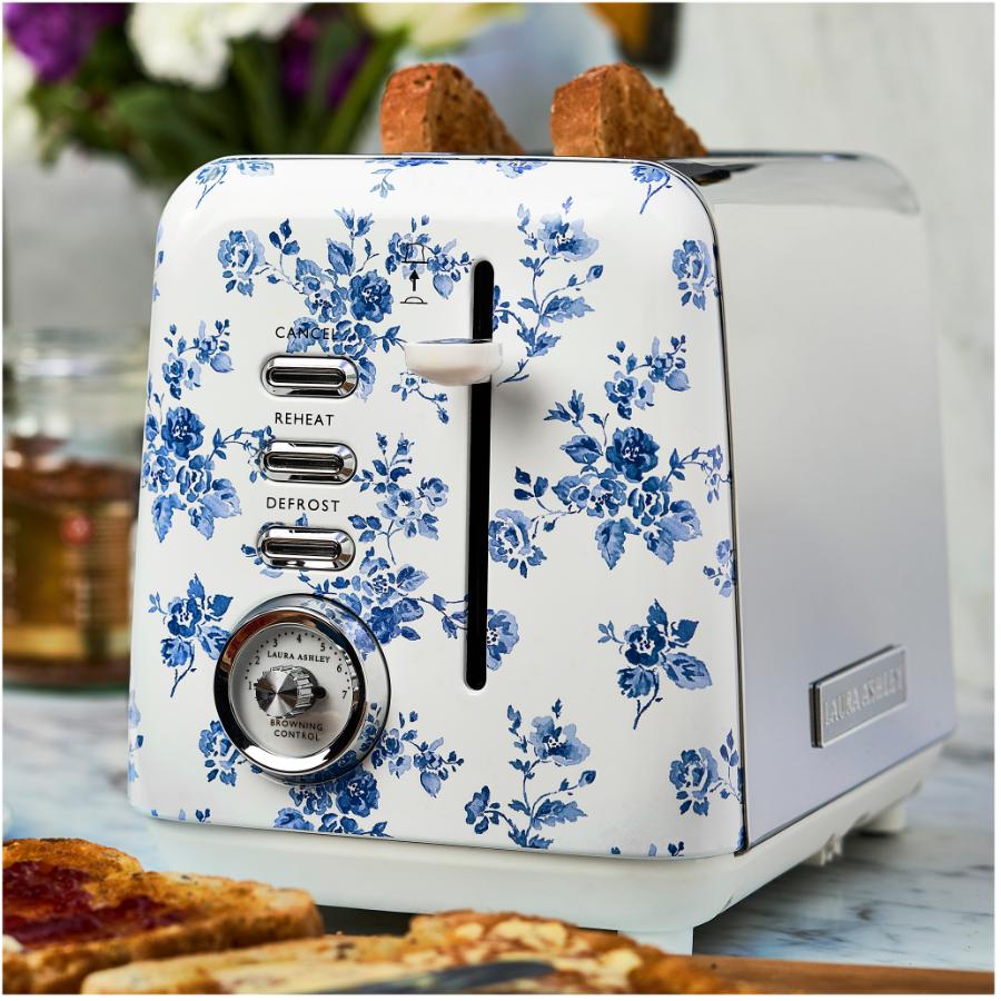 LAURA ASHLEY 2-Slice Toaster with Extra Wide Slots | Home Hardware