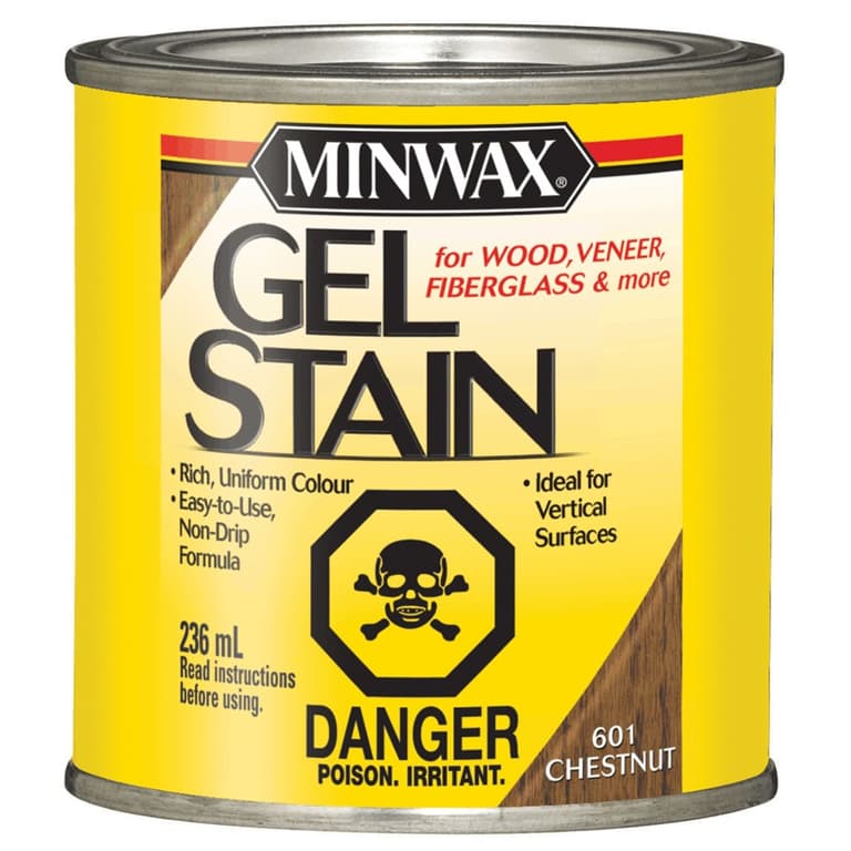 Minwax Gel Stain, Chestnut - 236ml | Home Hardware