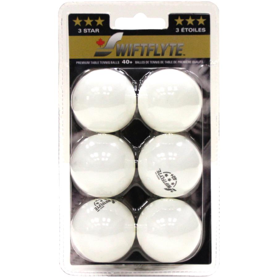 Halex Table Tennis Balls White 6 Pack