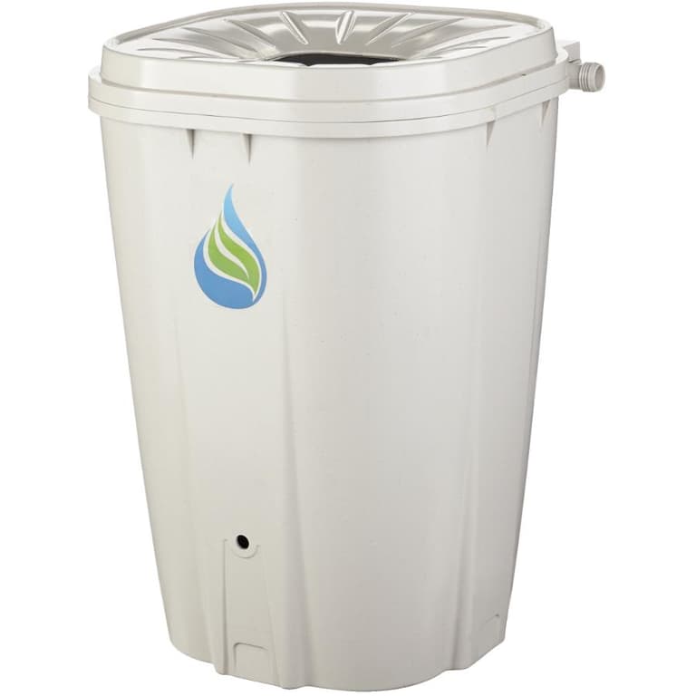 FREE GARDEN EARTH 55Gal Square Rain Barrel Home Hardware Canada