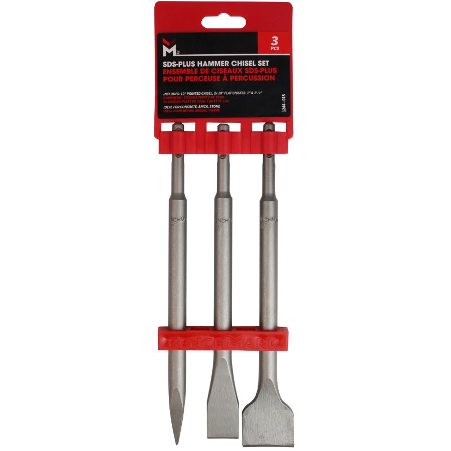 BENCHMARK SDS PLUS Drill Chisel Set | Home Hardware