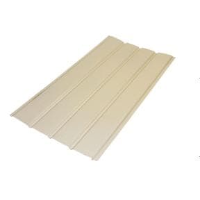 GENTEK 16" x 12' Brown 4 Panel Plain Aluminum Soffit Home Hardware Canada