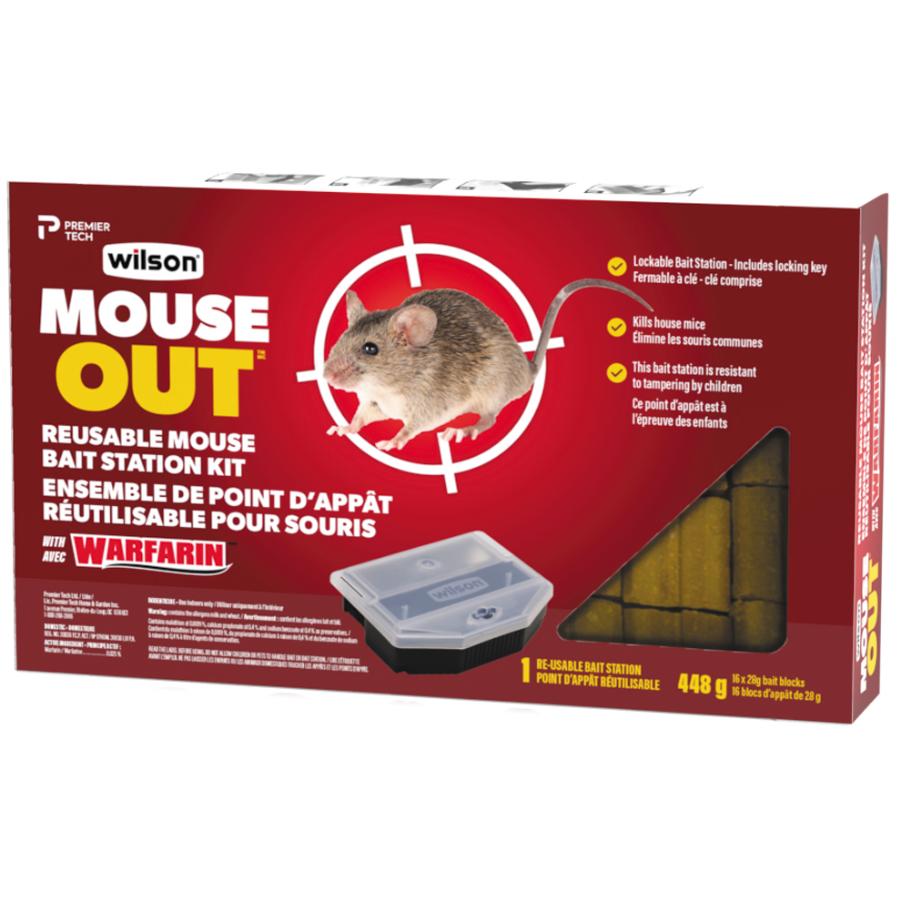 Wilson Warfarin Reusable Mouse Poison Bait Station