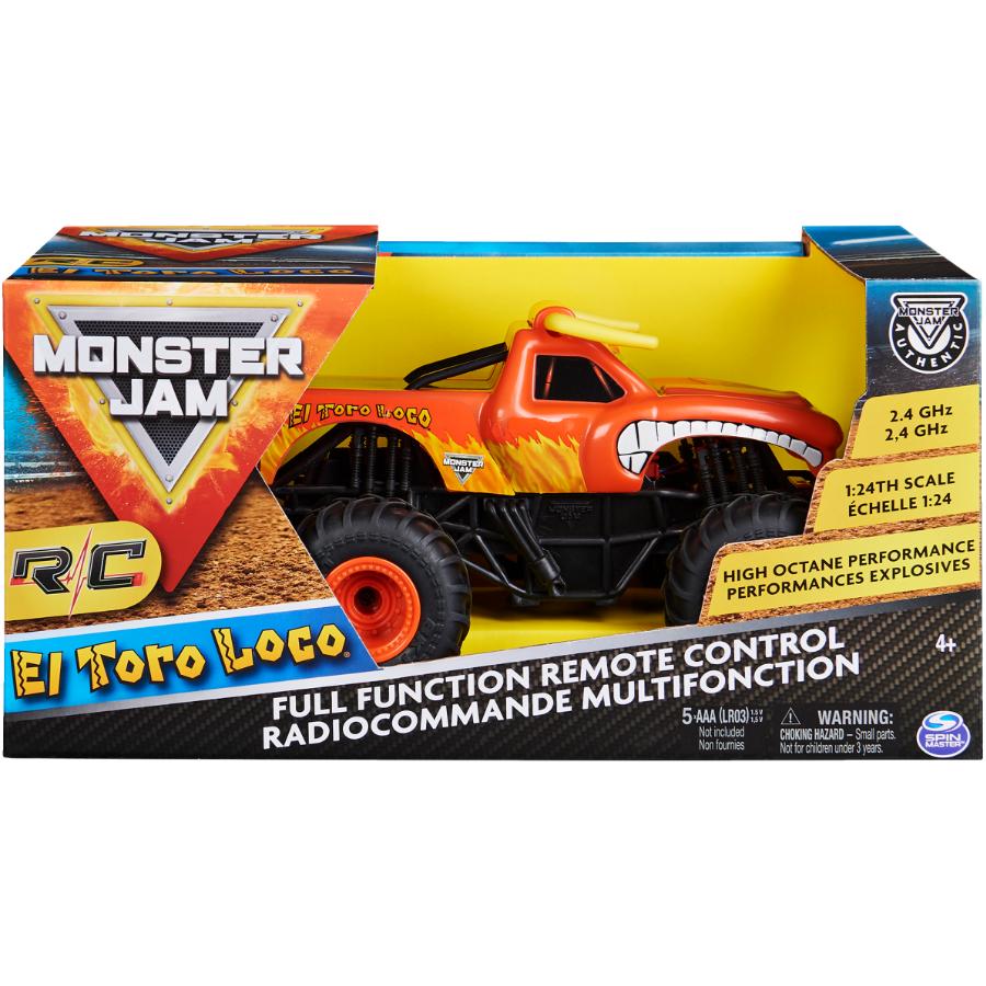 Spin Master Remote Controlled Grave Digger Monster Jam Vehicle