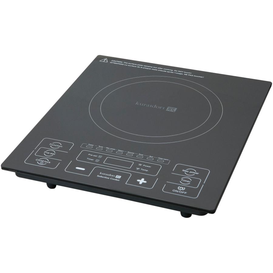 Kuraidori 1800 Watt Smooth Top Single Burner Induction Cooker