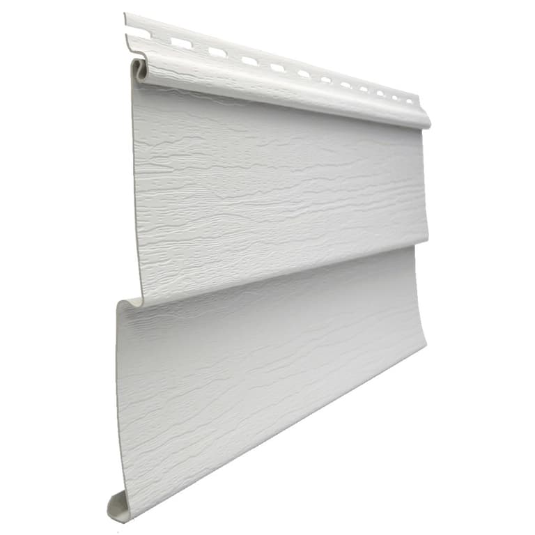 KAYCAN 12.5' Double 4" Marquis Slate Grey Vinyl Siding Home Hardware