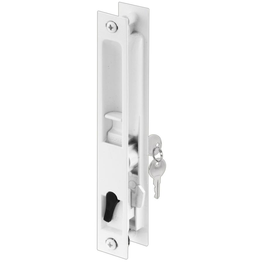 Sliding Door Handle Set – White Decorative Pull For Patio Glass Doors, Mortise Lock Compatible - View #9
