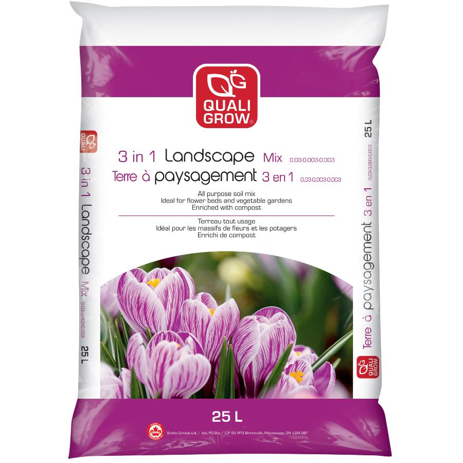 QUALI GROW 3-in-1 Landscape Mix - 25 L | Home Hardware