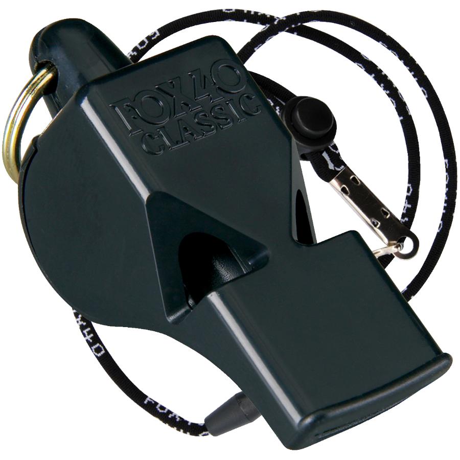 FOX 40 Black Multi-Use Sport Whistle, with Lanyard | Home Hardware
