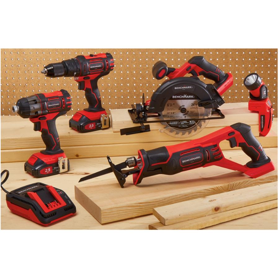 BENCHMARK 20V Max Lithium-Ion Cordless Combo Kit | Home Hardware