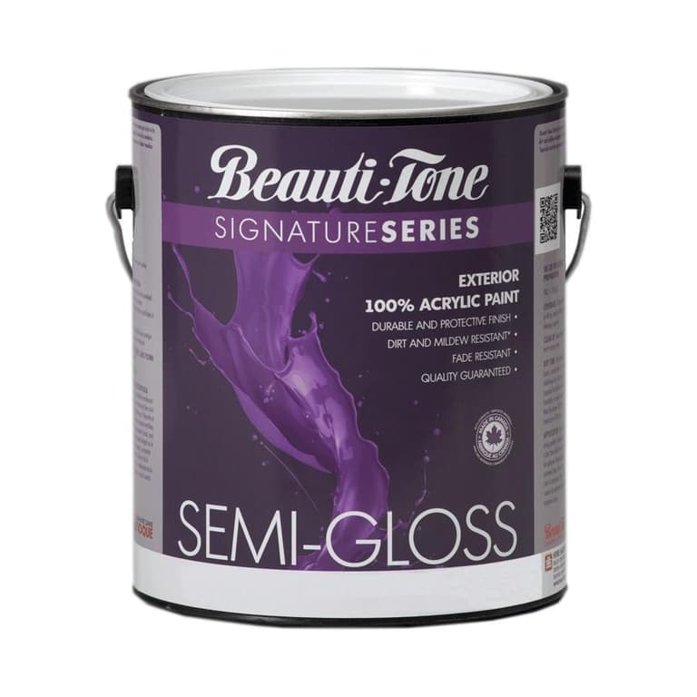 BeautiTone 3.64L White High Hide SemiGloss Exterior