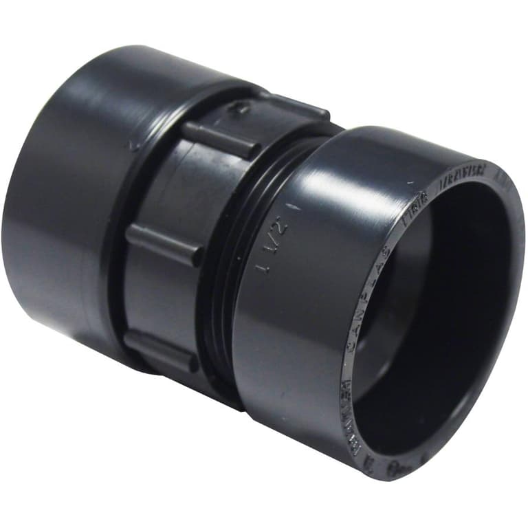 Canplas 11/2" ABS Union, with Washer Home Hardware