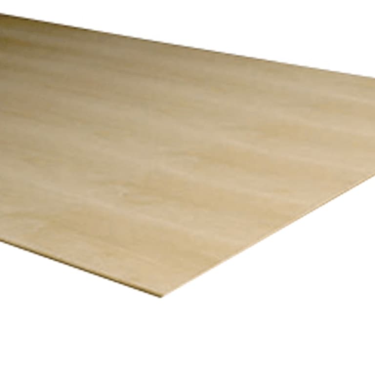 4' x 8' x 1/8" Good One Side Veneer Core Red Oak Plywood Home