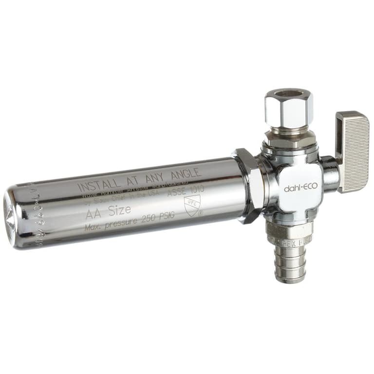 Dahl 1/2" PEXx3/8" Compression Hammer Arrestor Home Hardware
