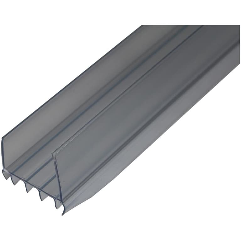Md Building Products 36 Clear U Shape Slide On Door Sweep Home